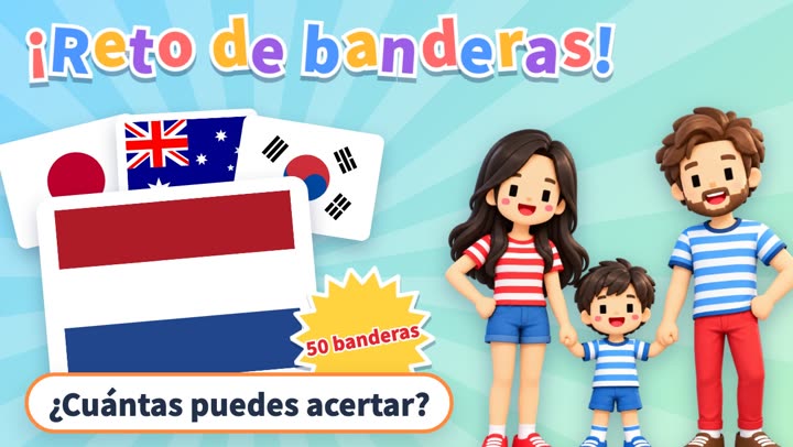 ¡Reto de banderas!
